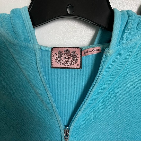 Vintage Y2K Juicy Couture blue velour tracksuit - Picture 3 of 16